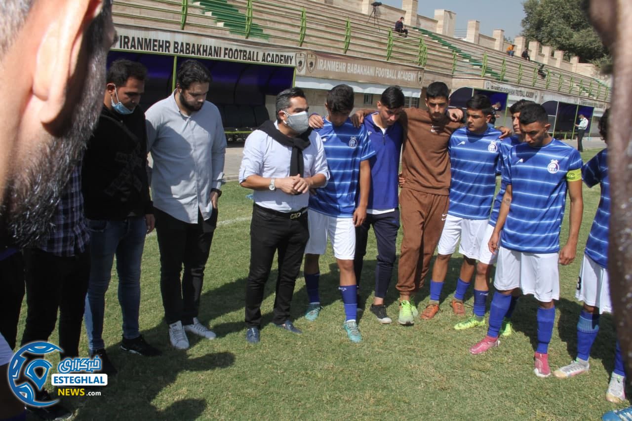 مهرانپور در جمع جوانان استقلال