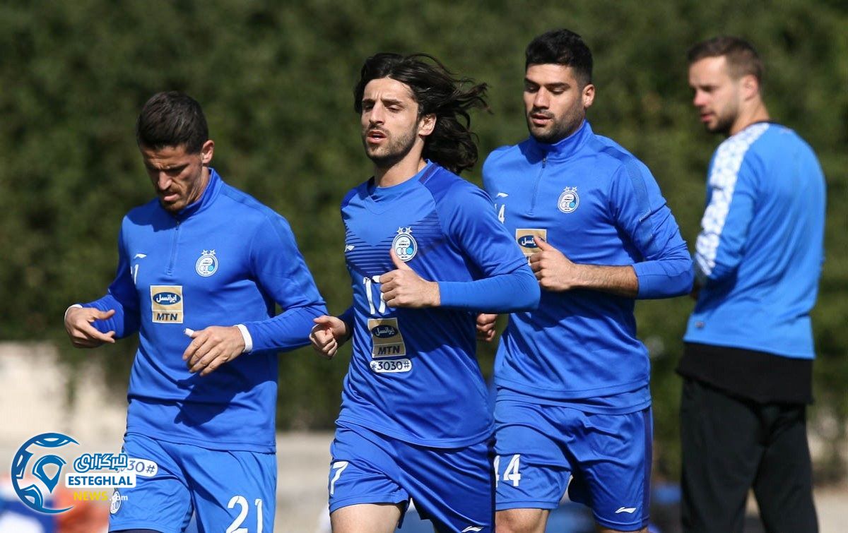 تمرین استقلال 13 آبان 97