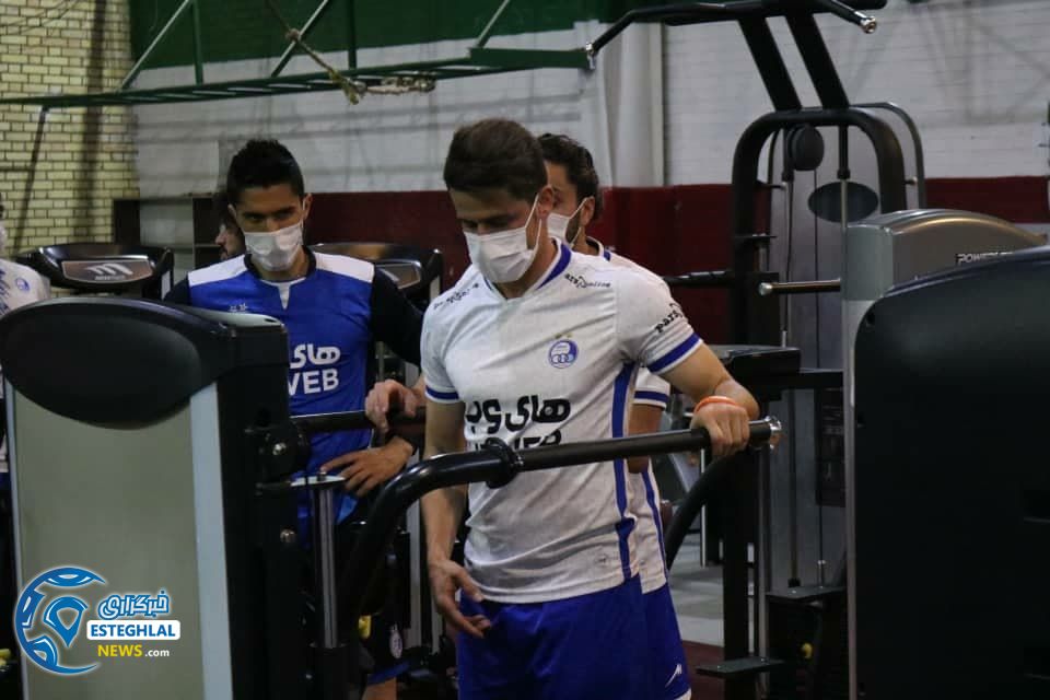 تمرین وزنه استقلال