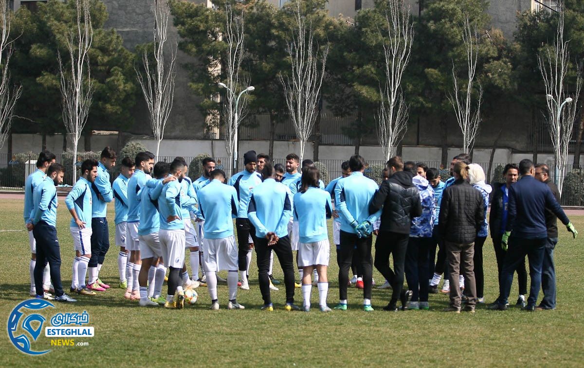 تمرین استقلال 19 اسفند ماه 97