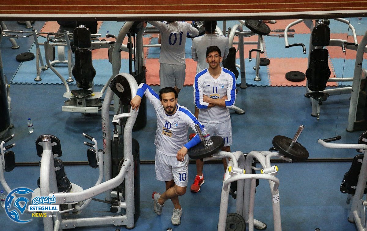 تمرین استقلال 8 بهمن ماه 97