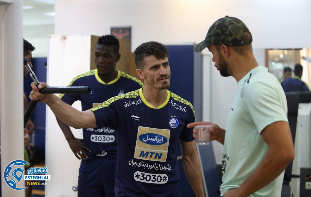 تمرین استقلال شنبه 20 مرداد 97