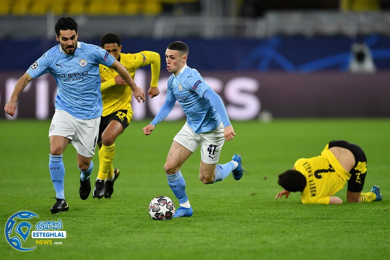 دورتموند 1-2 منچسترسیتی