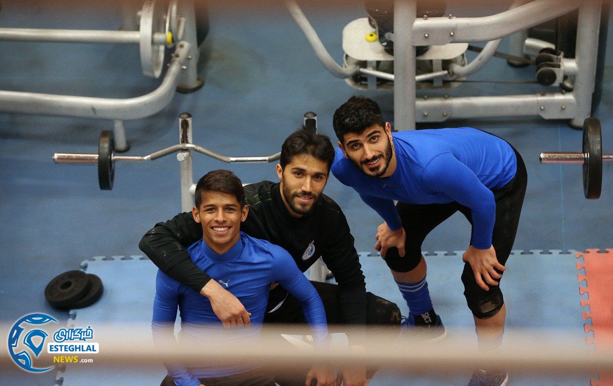 تمرین استقلال 5 بهمن  ماه 97