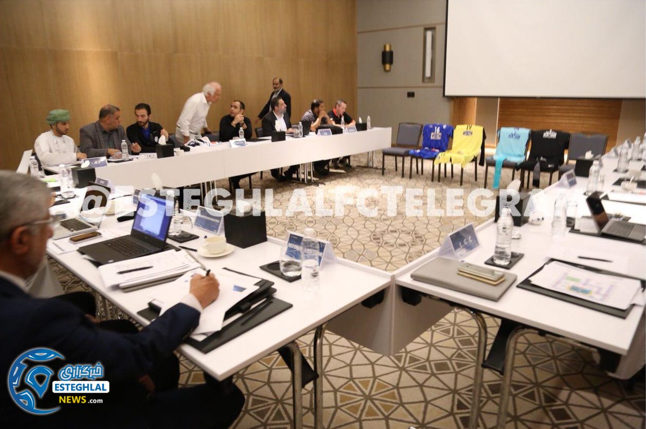 جلسه هماهنگی قبل از بازی