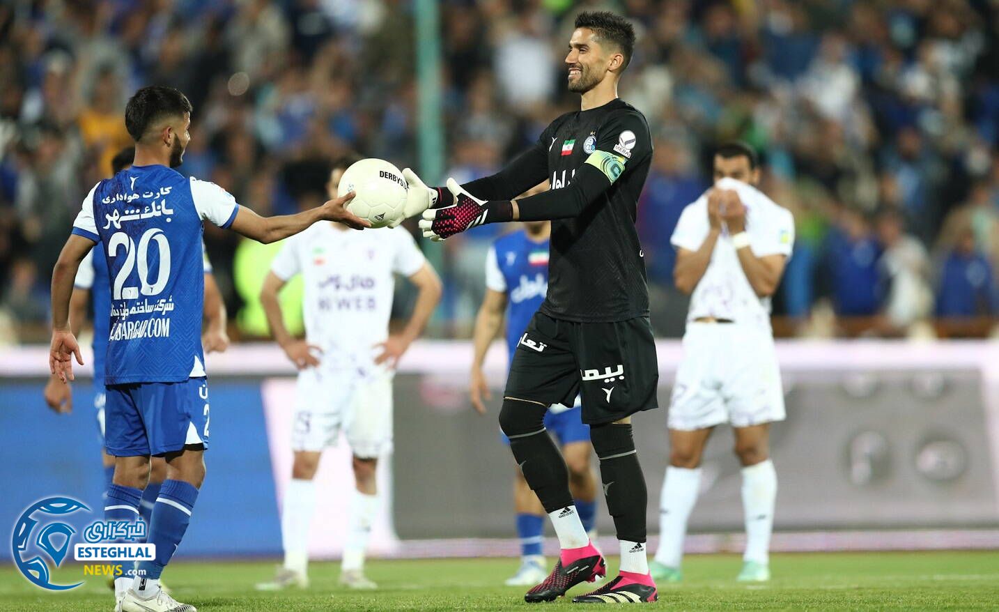 استقلال 6-1 هوادار