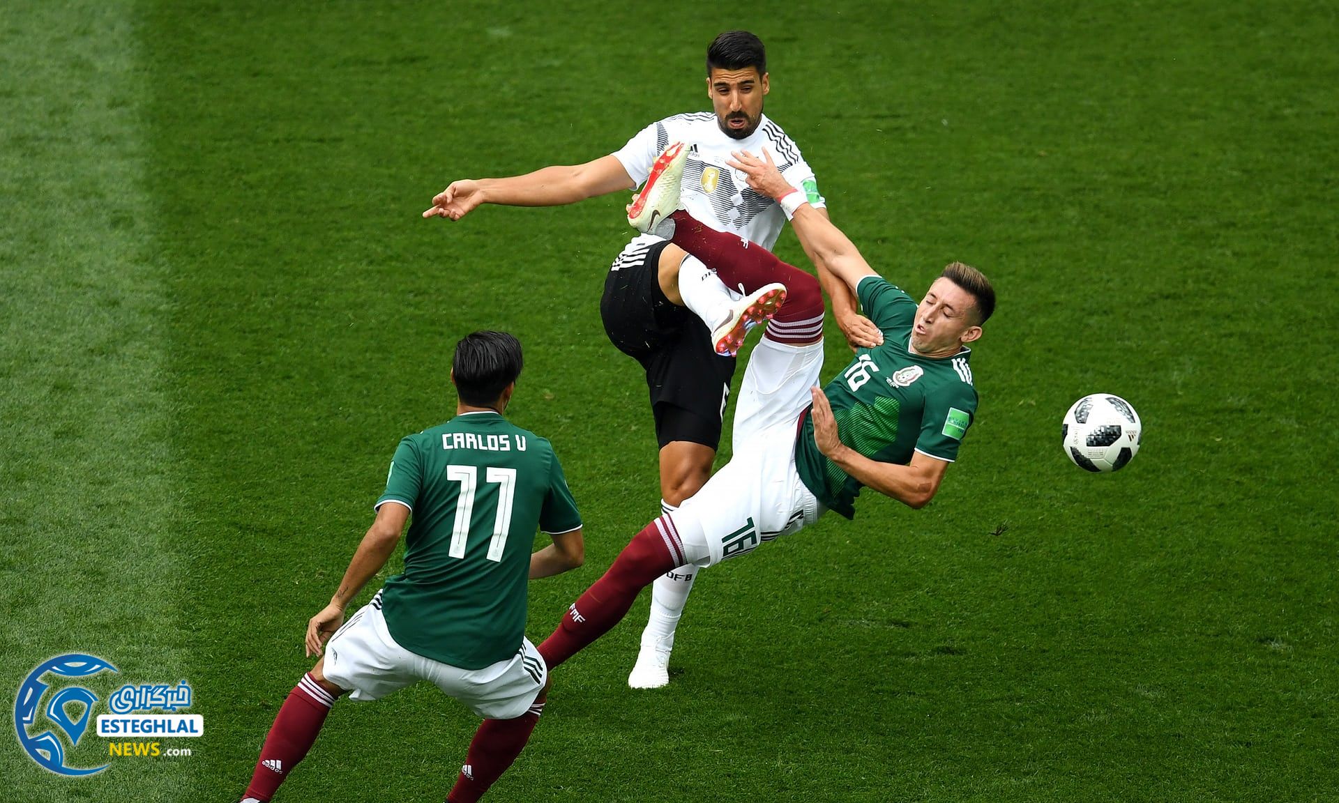 دیدار آلمان و مکزیک