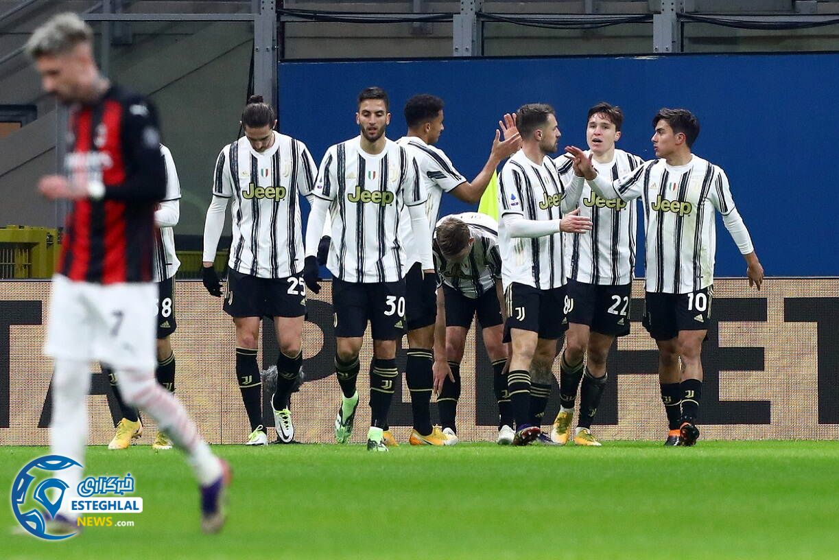 آث میلان 1-3 یوونتوس