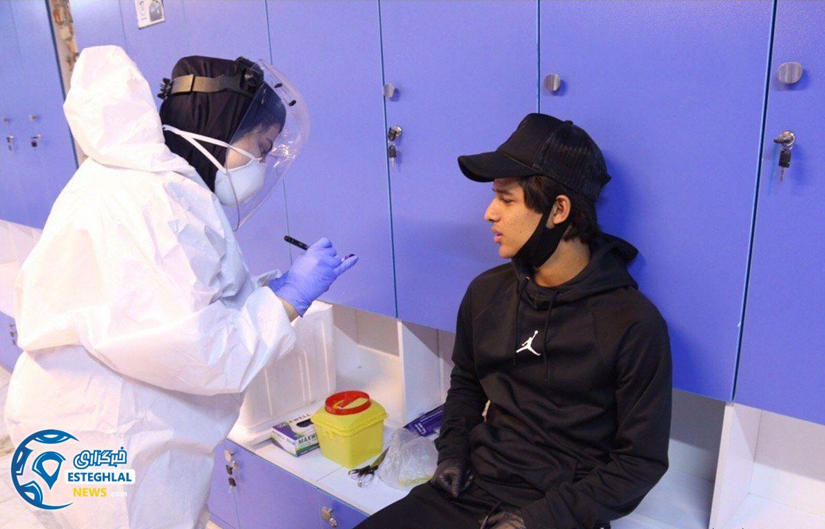 تست کرونای بازیکنان استقلال