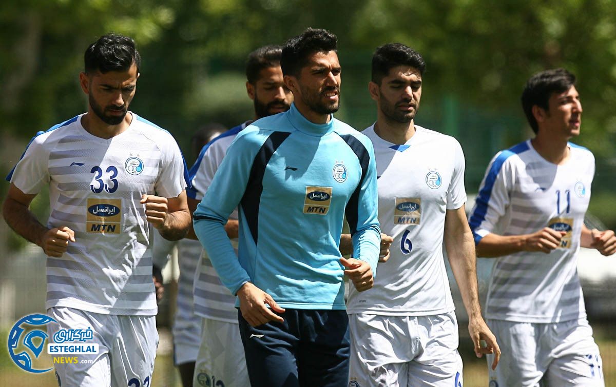 تمرین استقلال 17 اردیبهشت 98