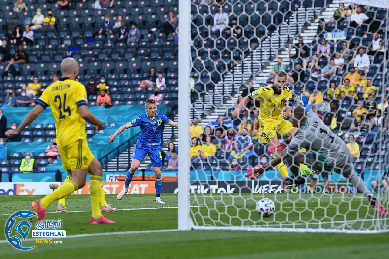 سوئد 1-2 اوکراین