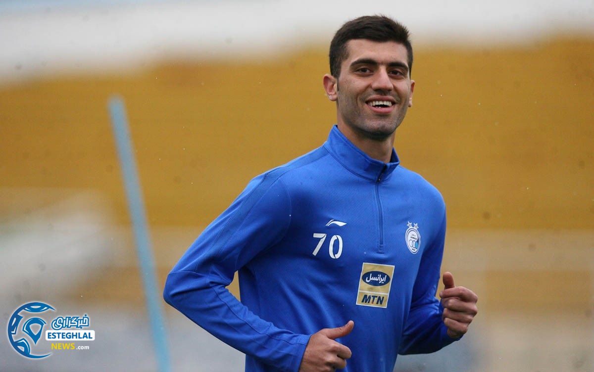 تمرین استقلال 20 آبان 97 محمد دانشگر