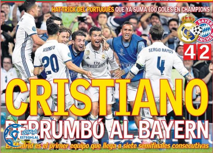 روزنامه های ورزشی جهان 30 فروردین