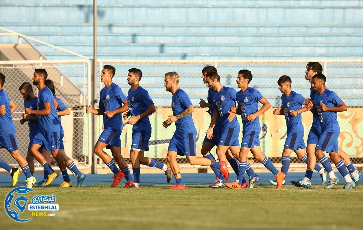 تمرین استقلال سه شنبه 23 مرداد97