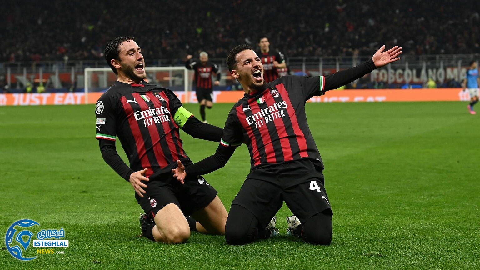 آث میلان 1-0 ناپولی