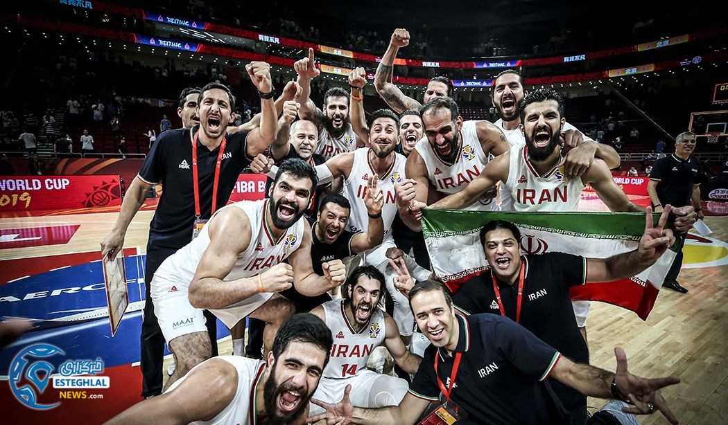 دیدار تیم ملی بسکتبال ایران و فیلیپین