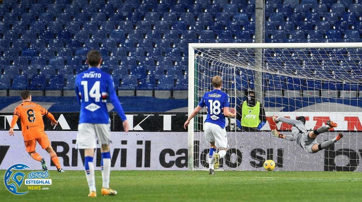  سامپدوریا 0-2 یوونتوس