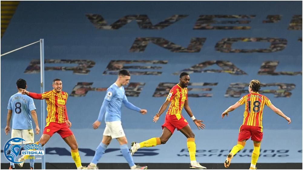 منچسترسیتی 1-1 وست برومویچ