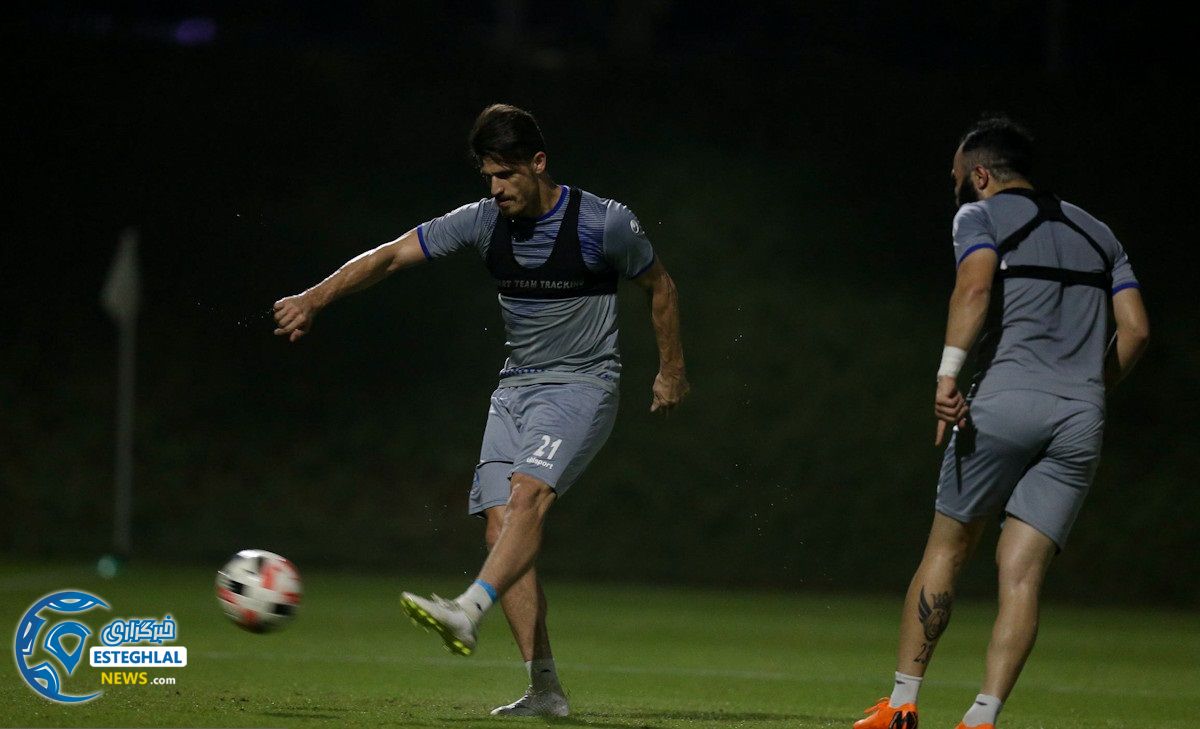 تمرین استقلال در دوحه