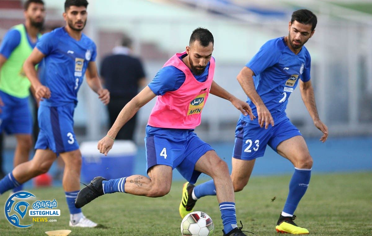 تمرین استقلال سه شنبه 23 مرداد97