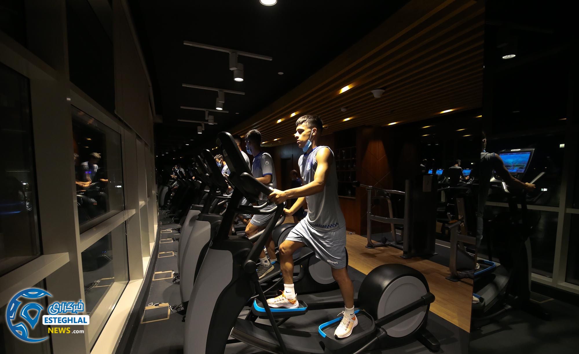 تمرین استقلال در دوحه