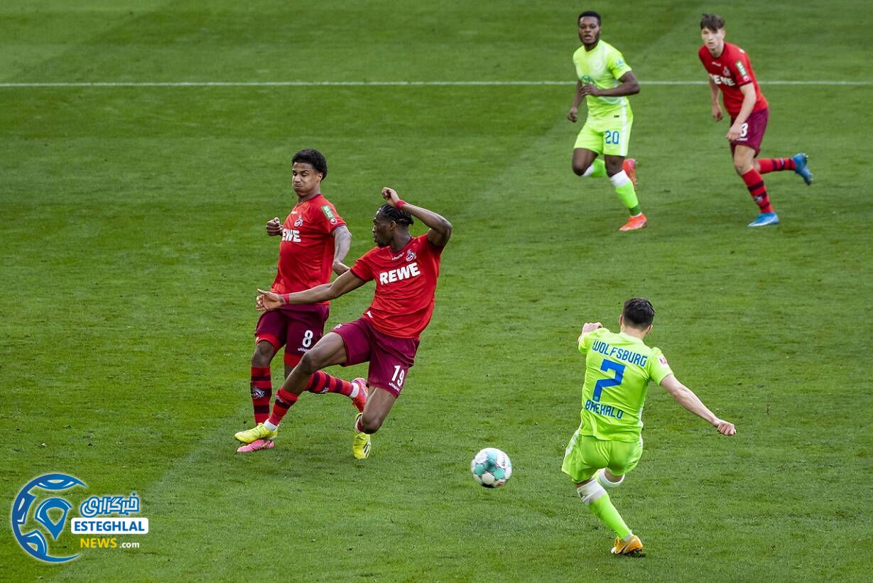 ولفسبورگ 1-0 کلن