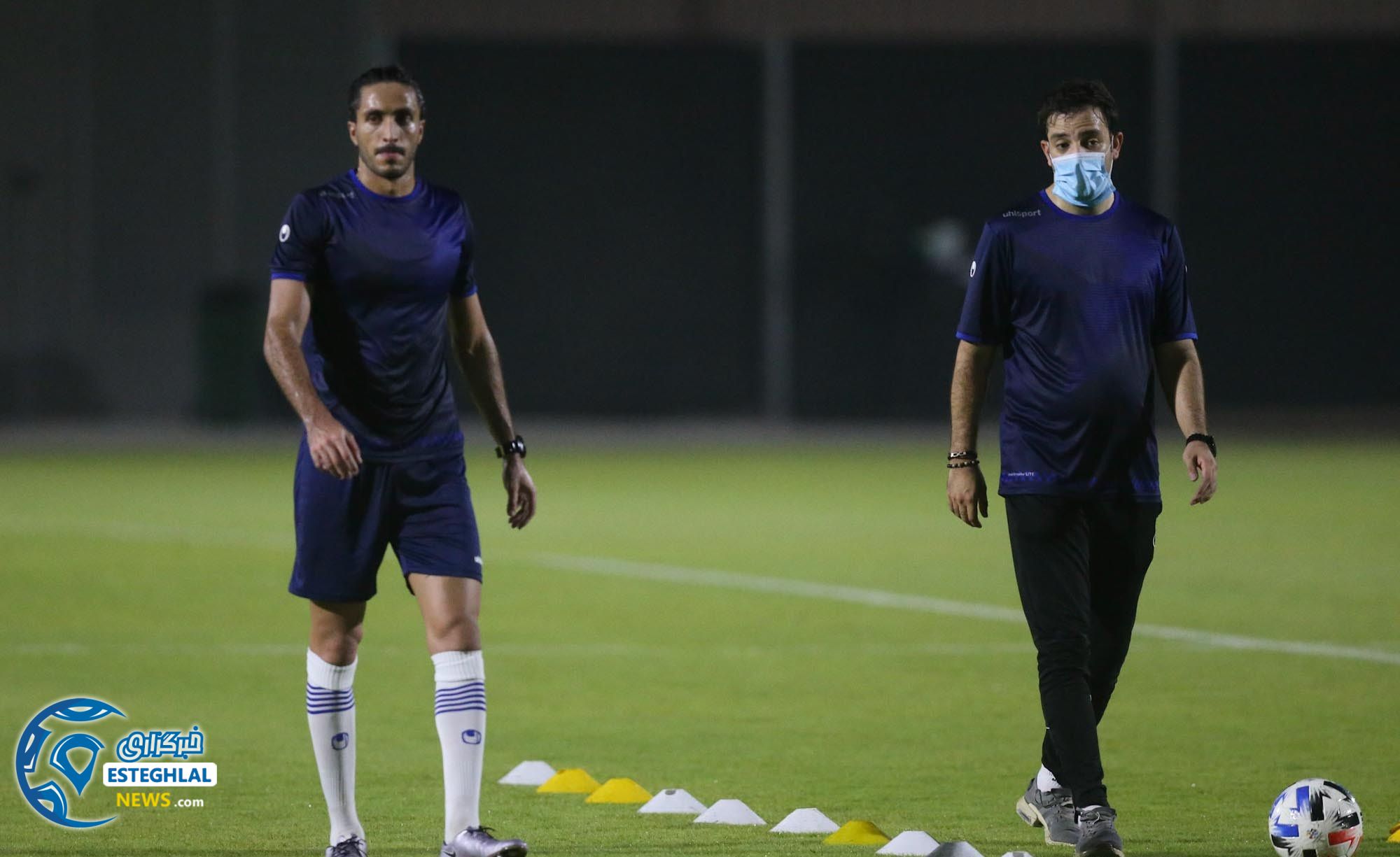 تمرین استقلال در دوحه