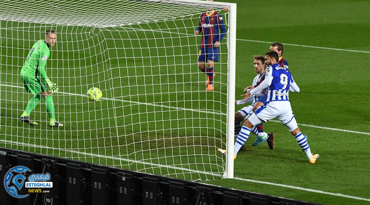 بارسلونا 2-1 رئال سوسیداد