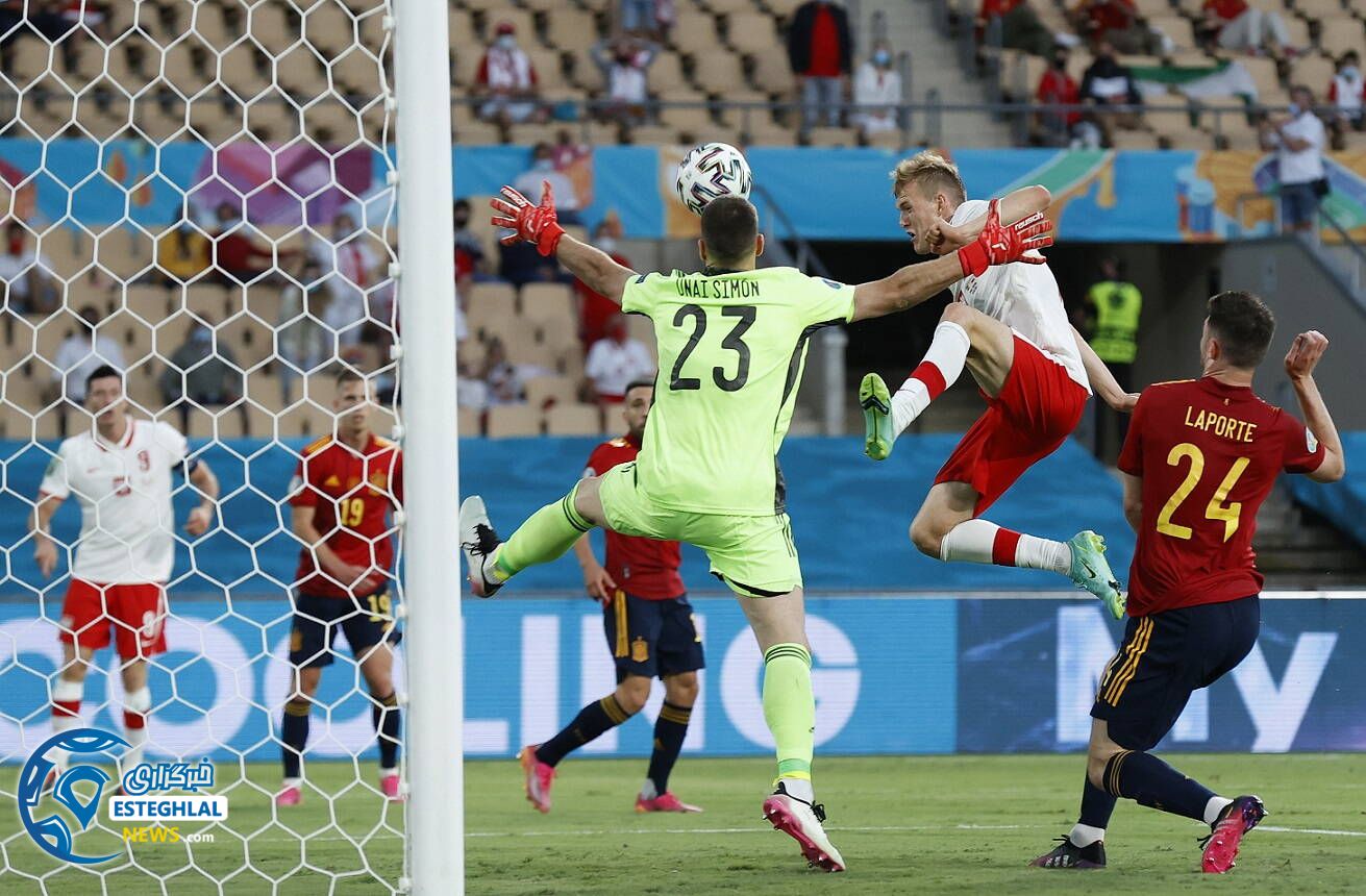 اسپانیا 1-1 لهستان