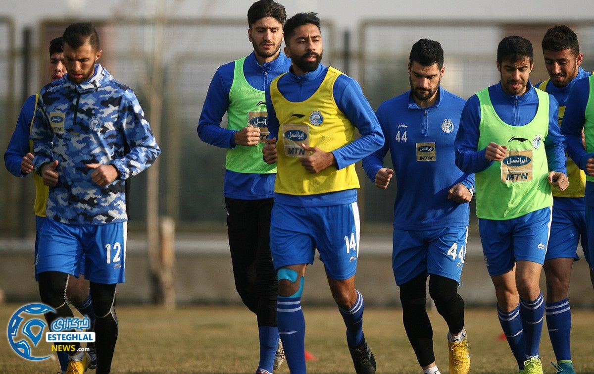 تمرین استقلال 4 بهمن ماه 97