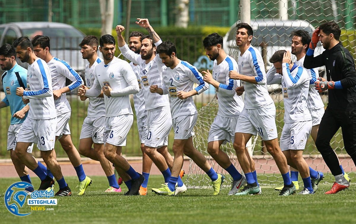 تمرین استقلال 26 فروردین 98