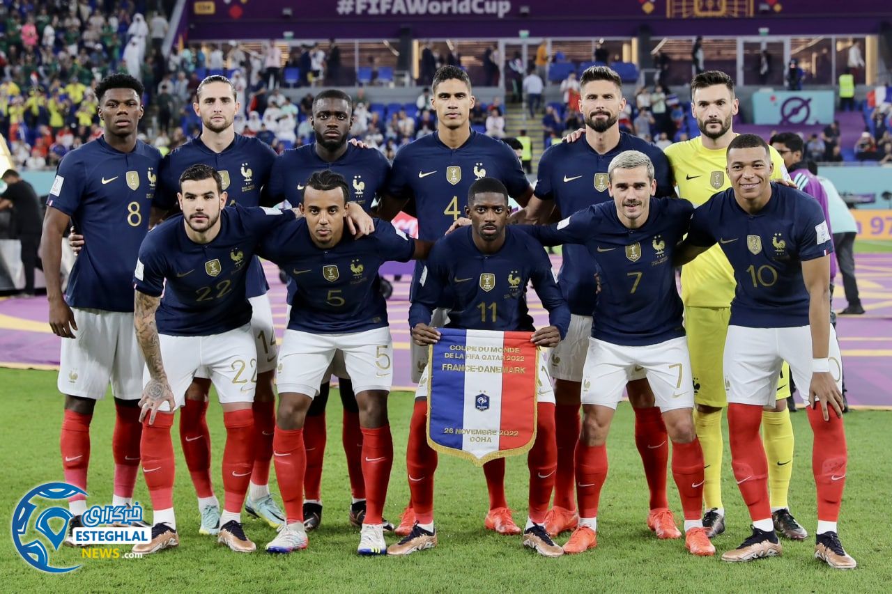 فرانسه 2-1 دانمارک&nbsp;