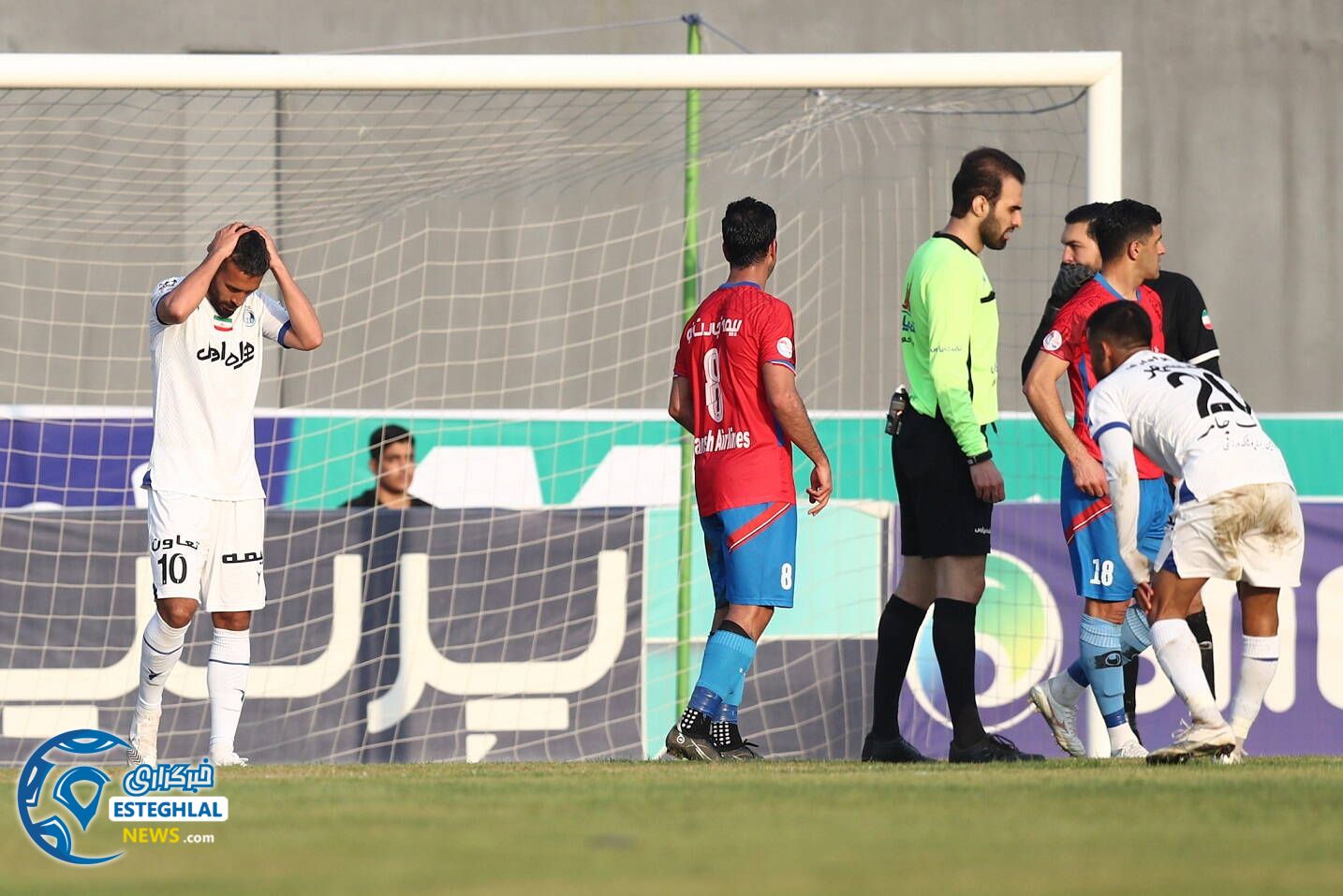نساجی 1-1 استقلال