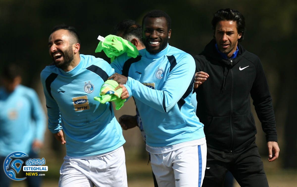 تمرین استقلال 24 بهمن  ماه 97