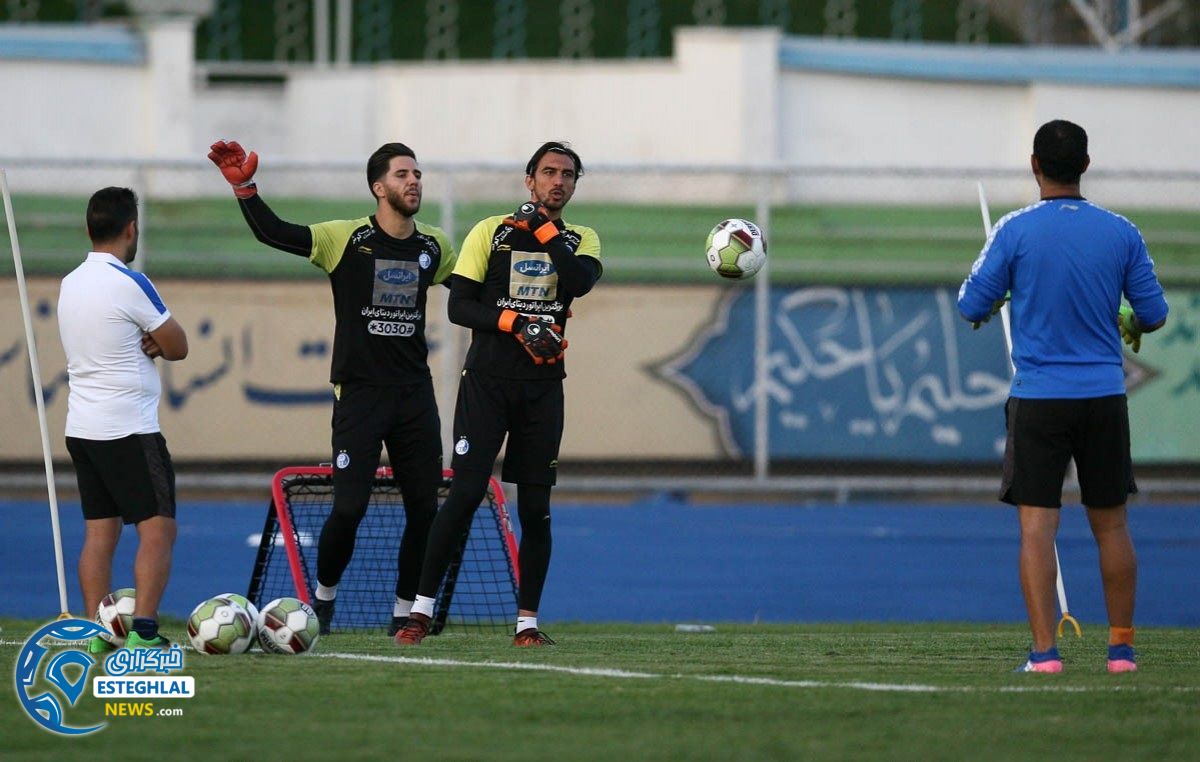 تمرین استقلال چهارشنبه 14 شهریور97