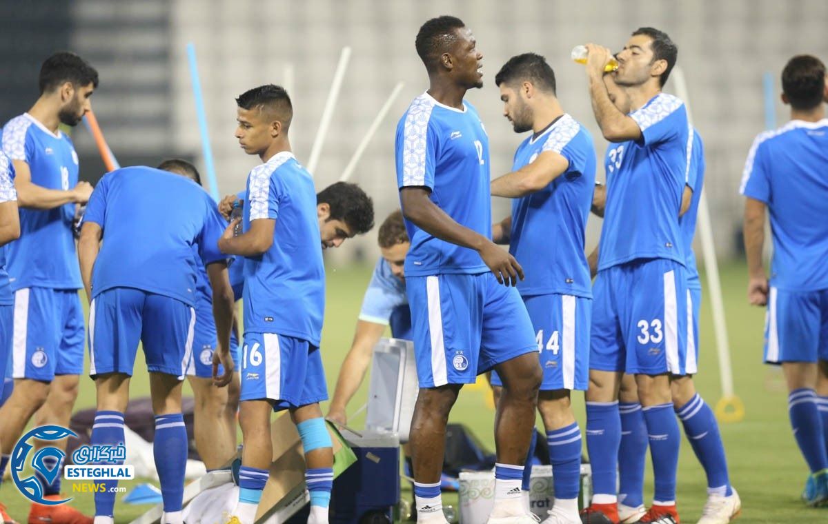 تمرین استقلال یکشنبه 25 شهریور 97 دوحه قطر