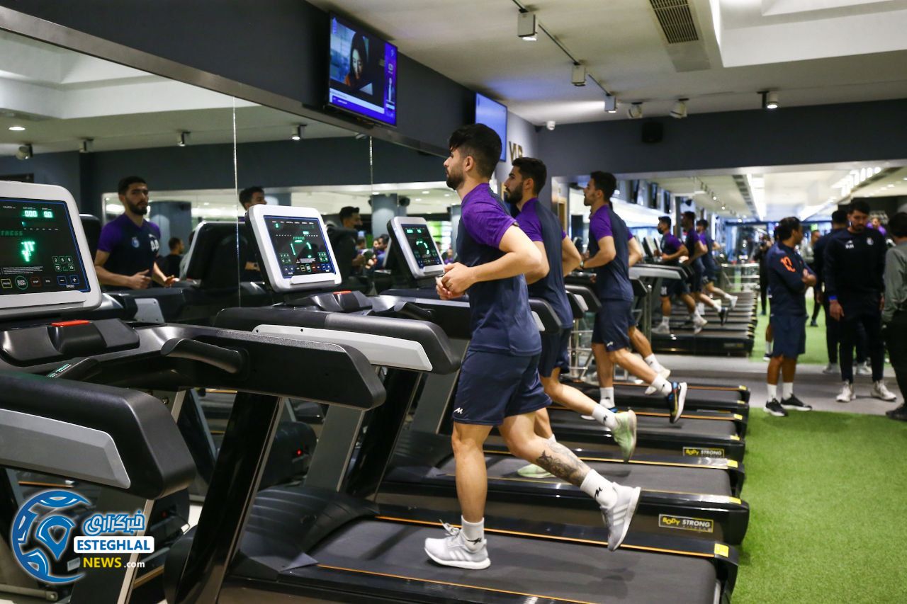 تمرین بدنسازی استقلال