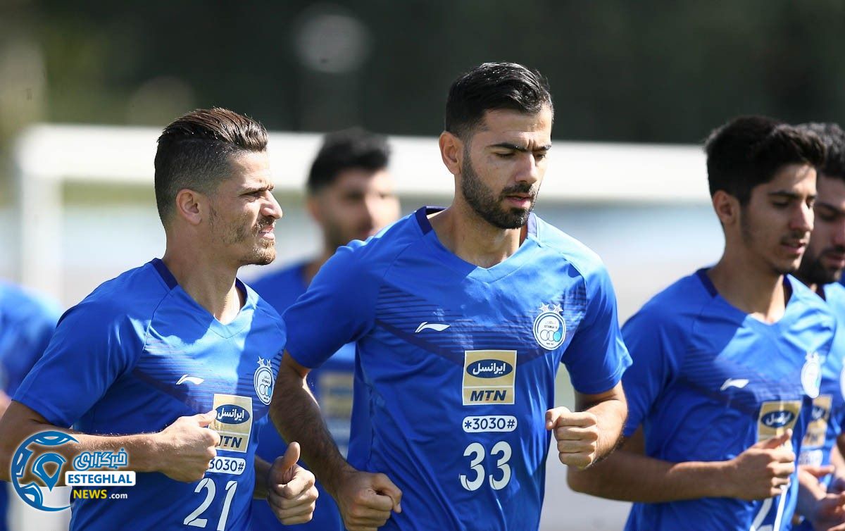 تمرین استقلال شنبه 7 مهر 97