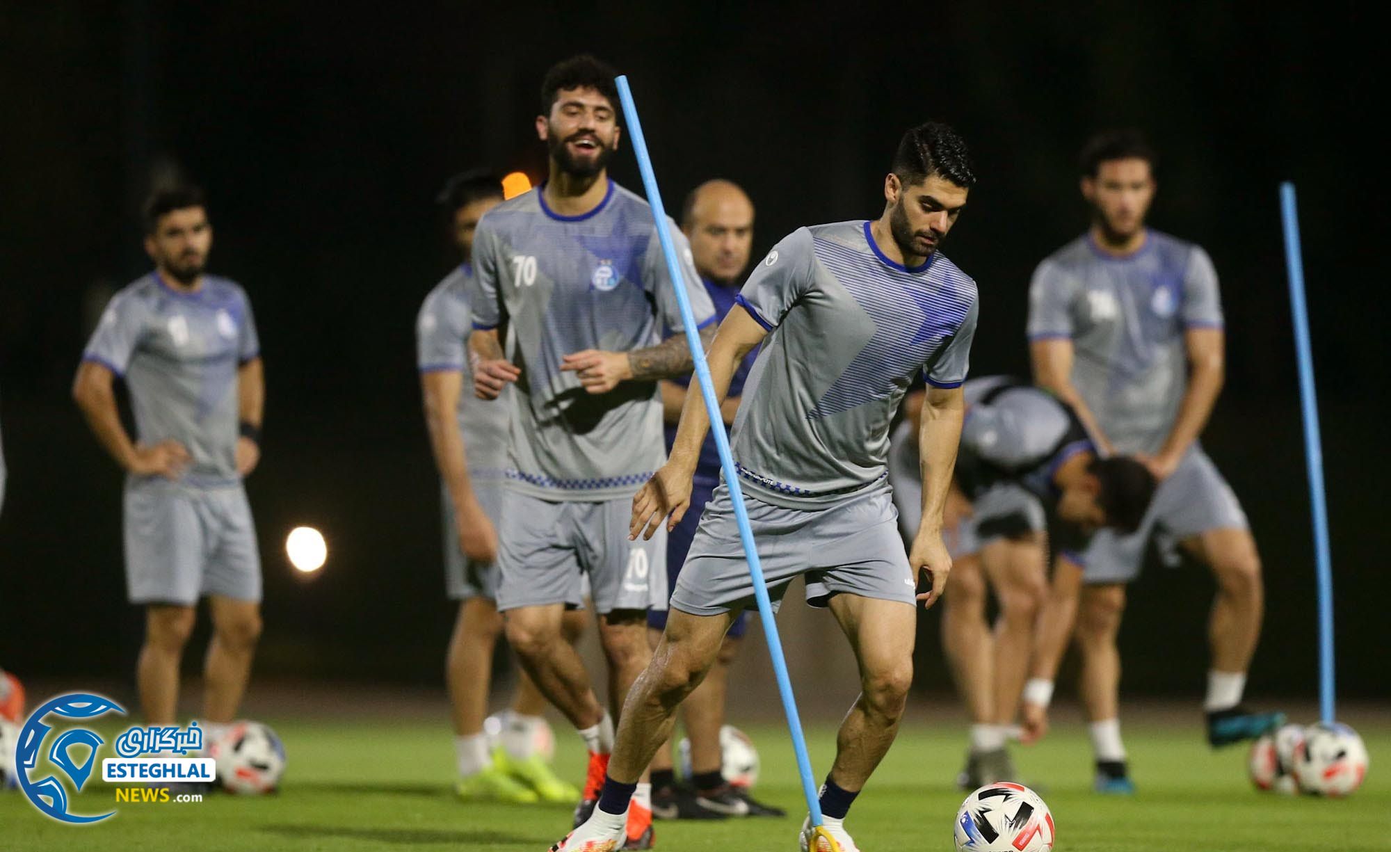 تمرین استقلال در دوحه