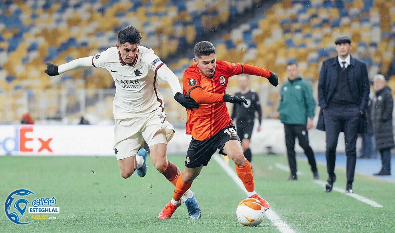 شاختار دونتسک 1-2 آاس رم