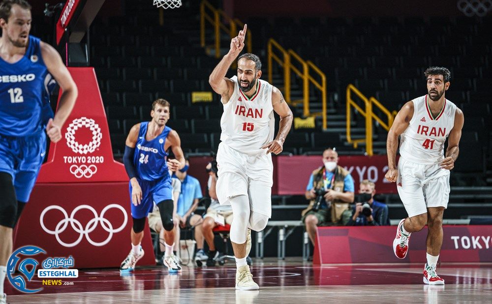 بسکتبال ایران و چک