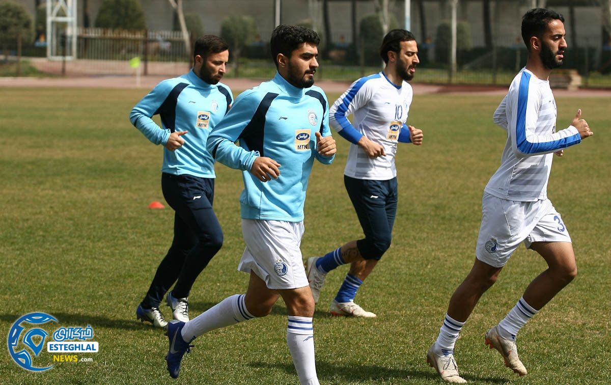 تمرین استقلال 22 اسفند ماه 97