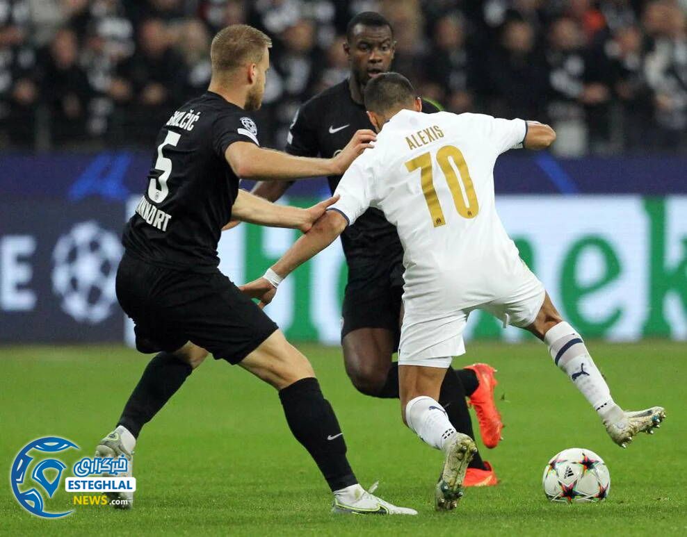 فرانکفورت 2-1 مارسی 