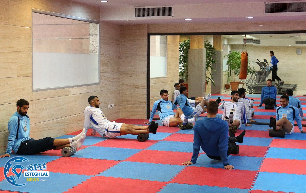 تمرین استقلال 8 بهمن ماه 97