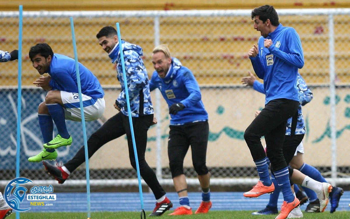 تمرین استقلال 22 آبان 97