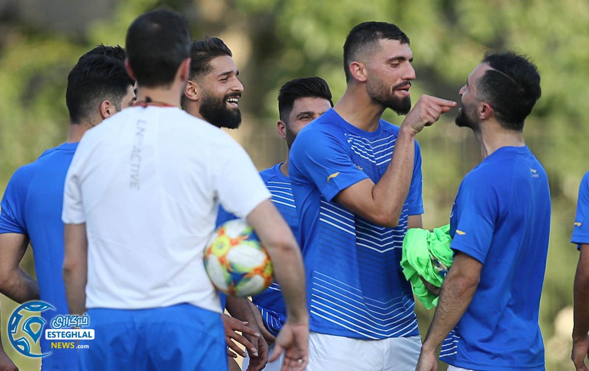 تمرین استقلال 2 تیر 98