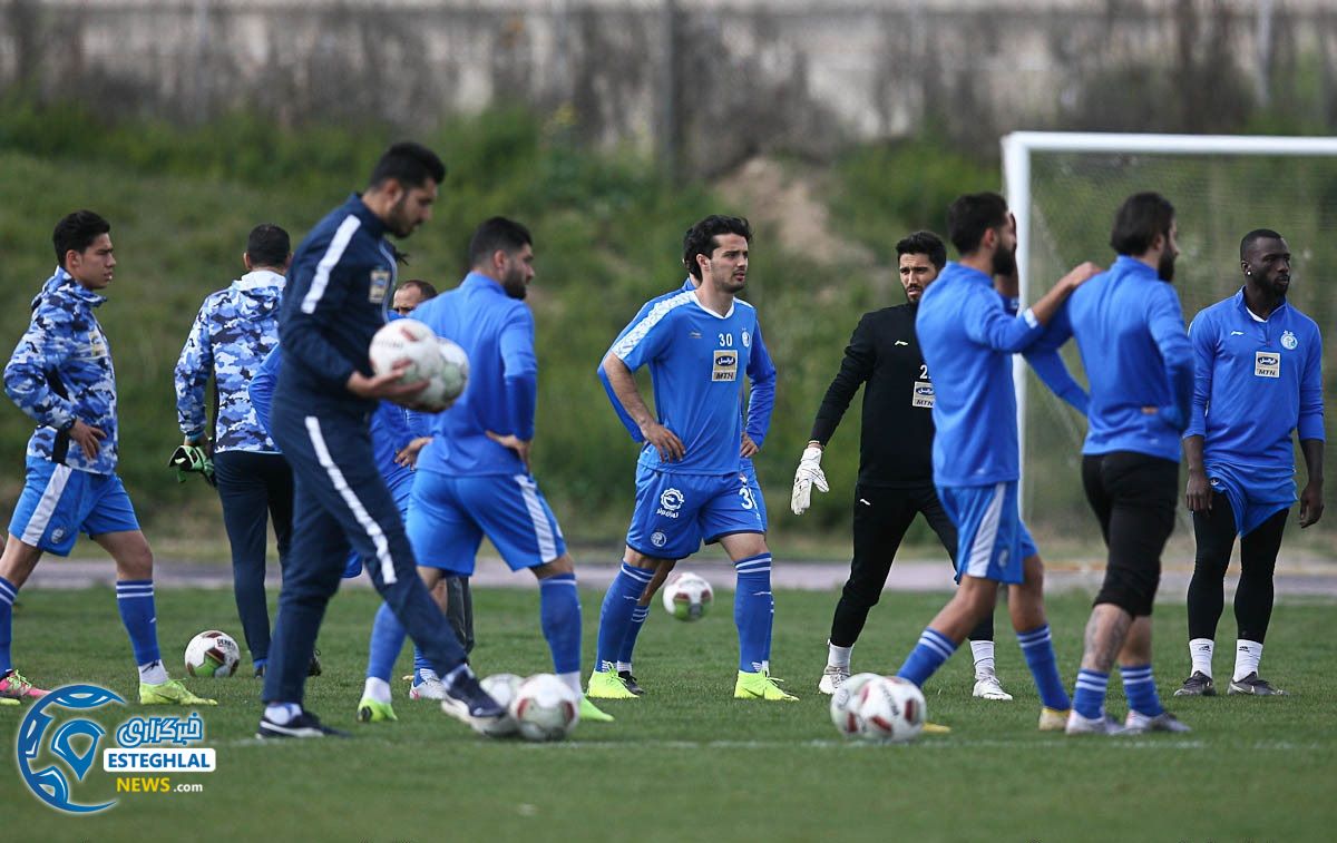 تمرین استقلال 13 فروردین 98