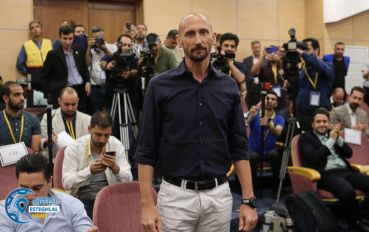 مراسم معارفه و نشست خبری استراماجونی