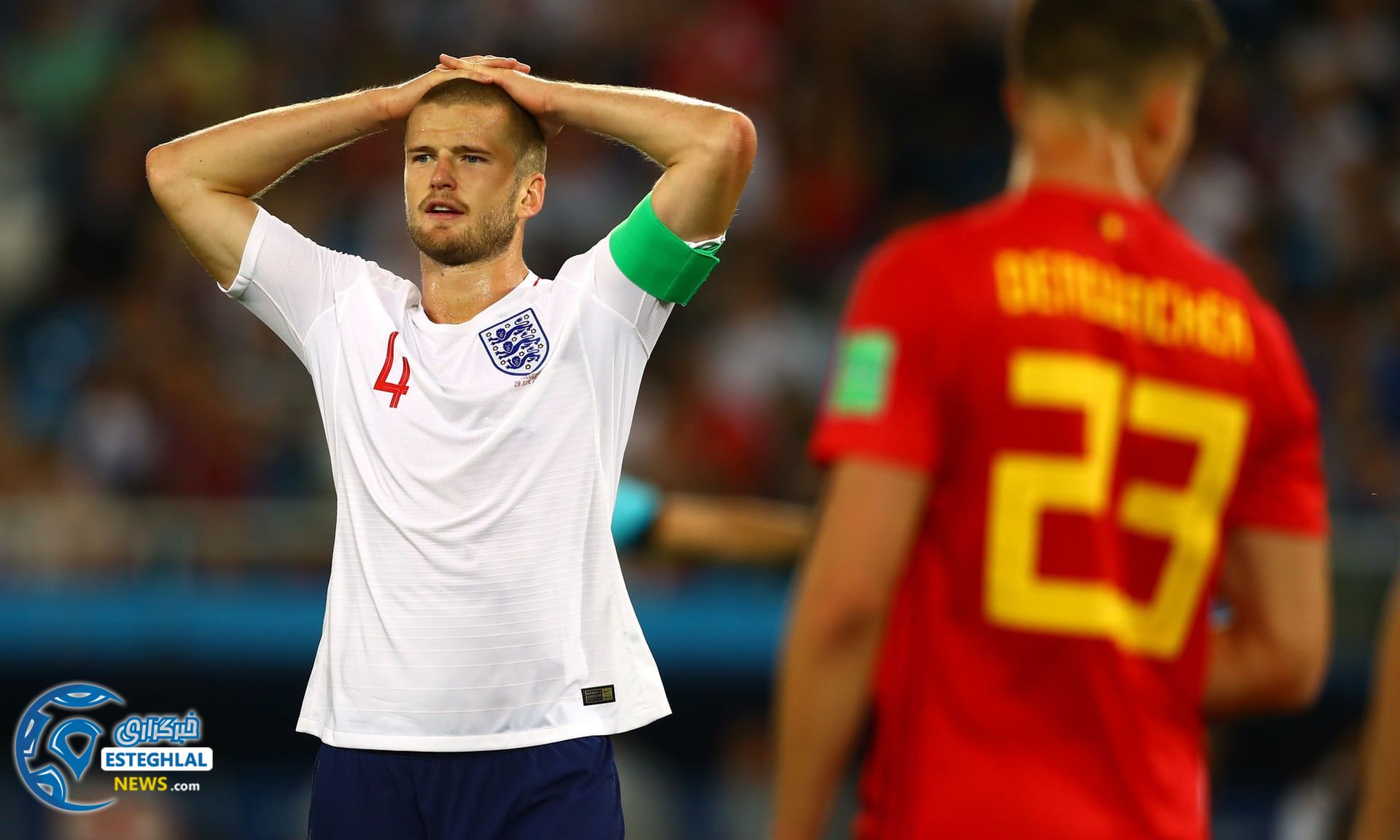 دیدار انگلیس و بلژیک