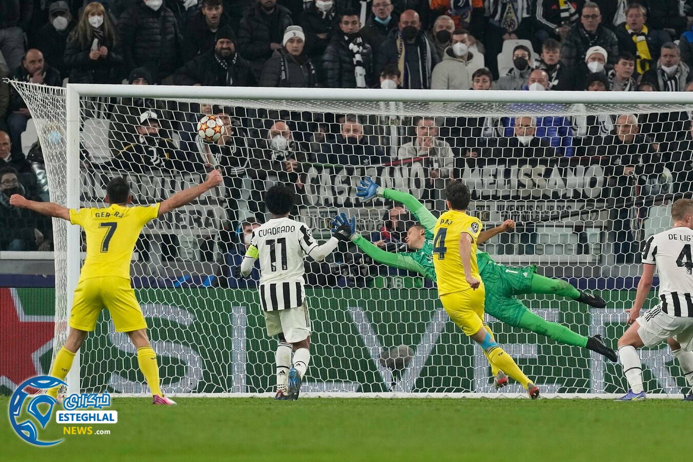 یوونتوس 0-3 ویارئال 